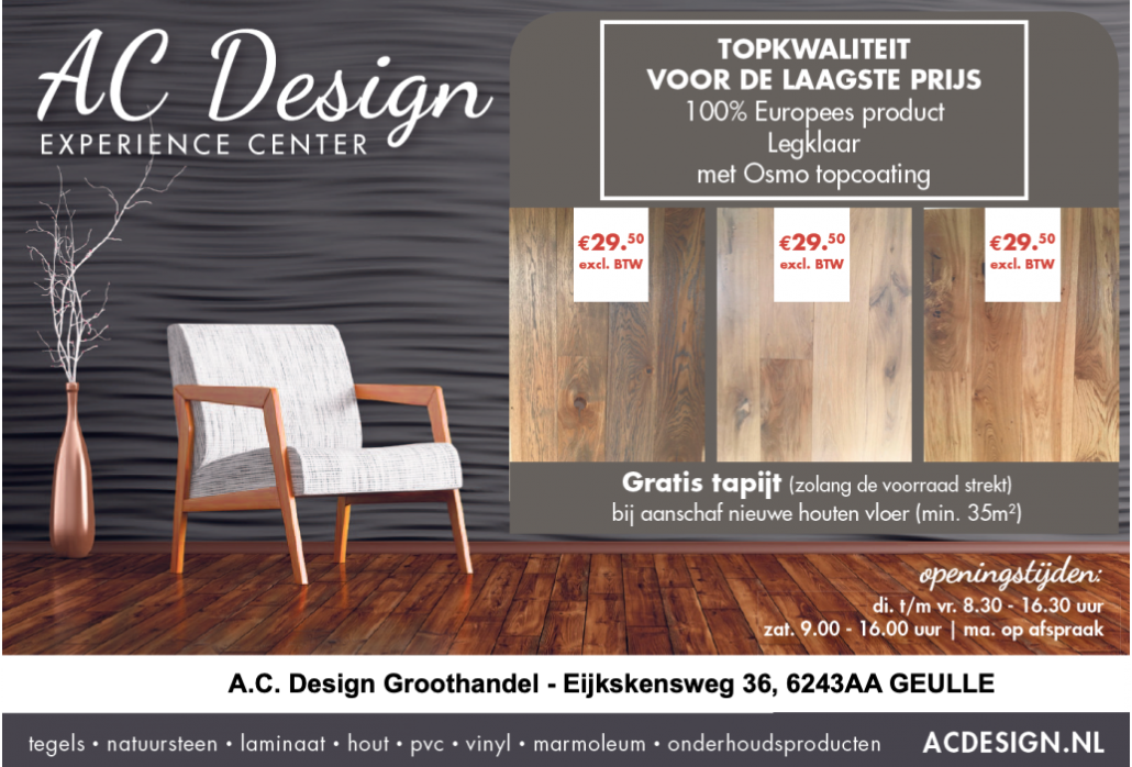 AC Design Groothandel houten vloeren en tegels